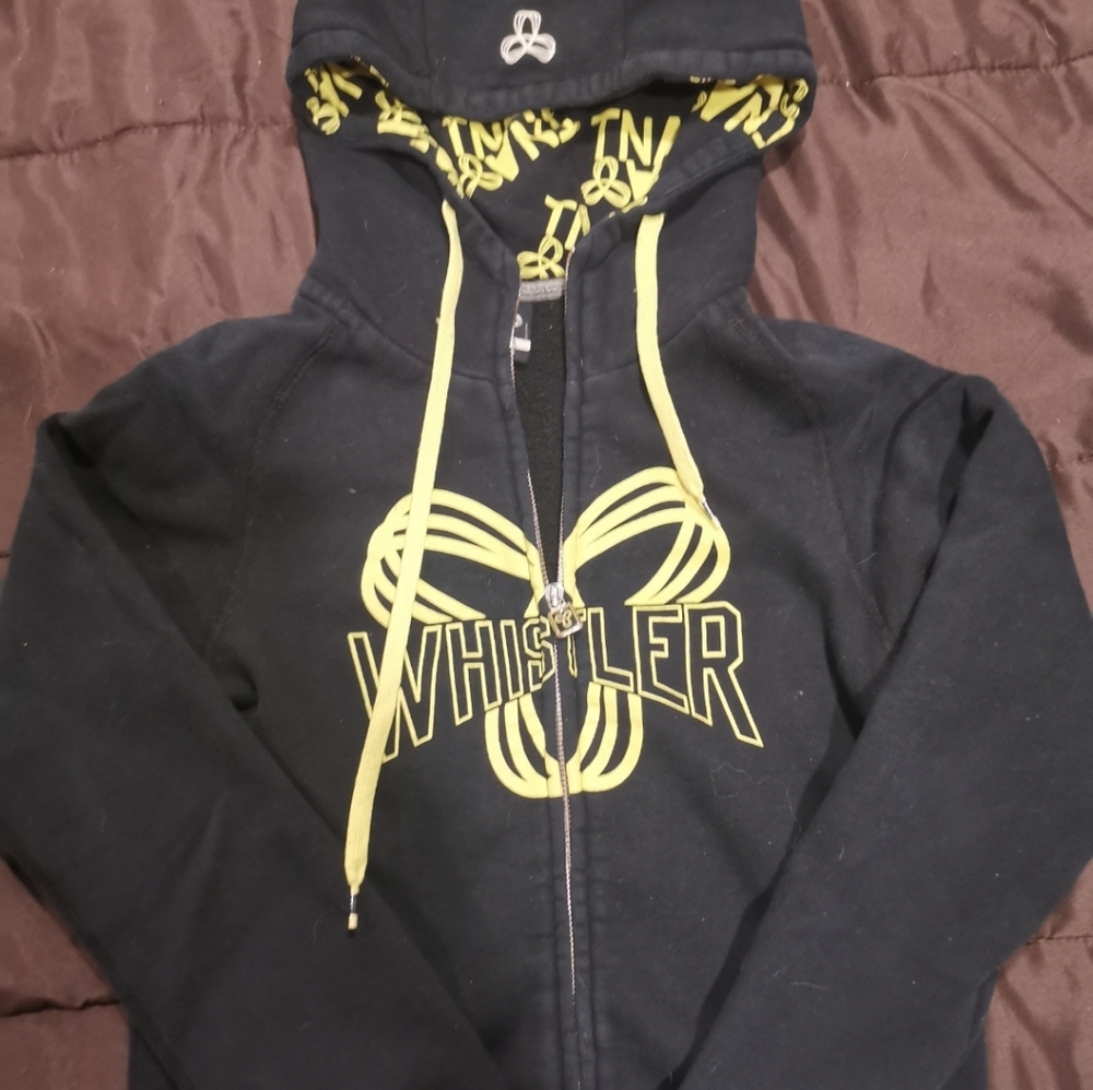 TNA zip up sweater